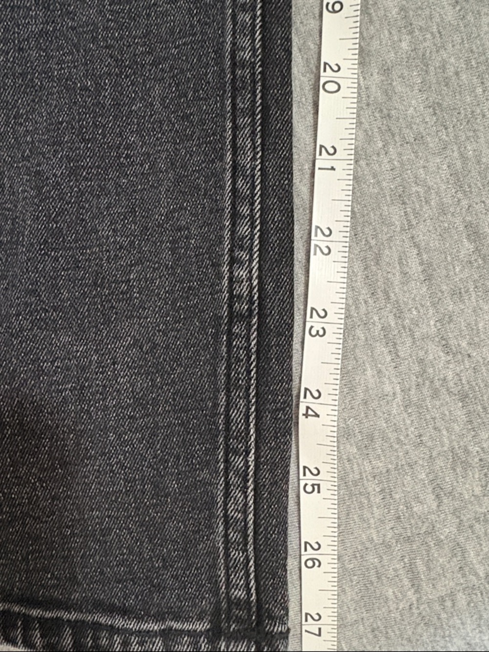 Abercrombie & Fitch Women's Straight Leg Jeans in Black Wash Curve Love 10xs - Picture 3 of 4